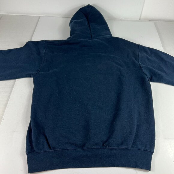 Champion Georgia Tech Yellow Jackets Sweatshirt Adult Medium Black Faded Hoodie - Picture 12 of 16